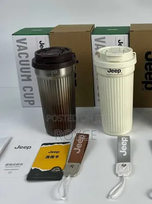 Jeep Thermo Cup With Straw-550ml