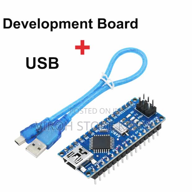 Arduino Nano Development Board + Usb Cable Atmega328 Microcontroller