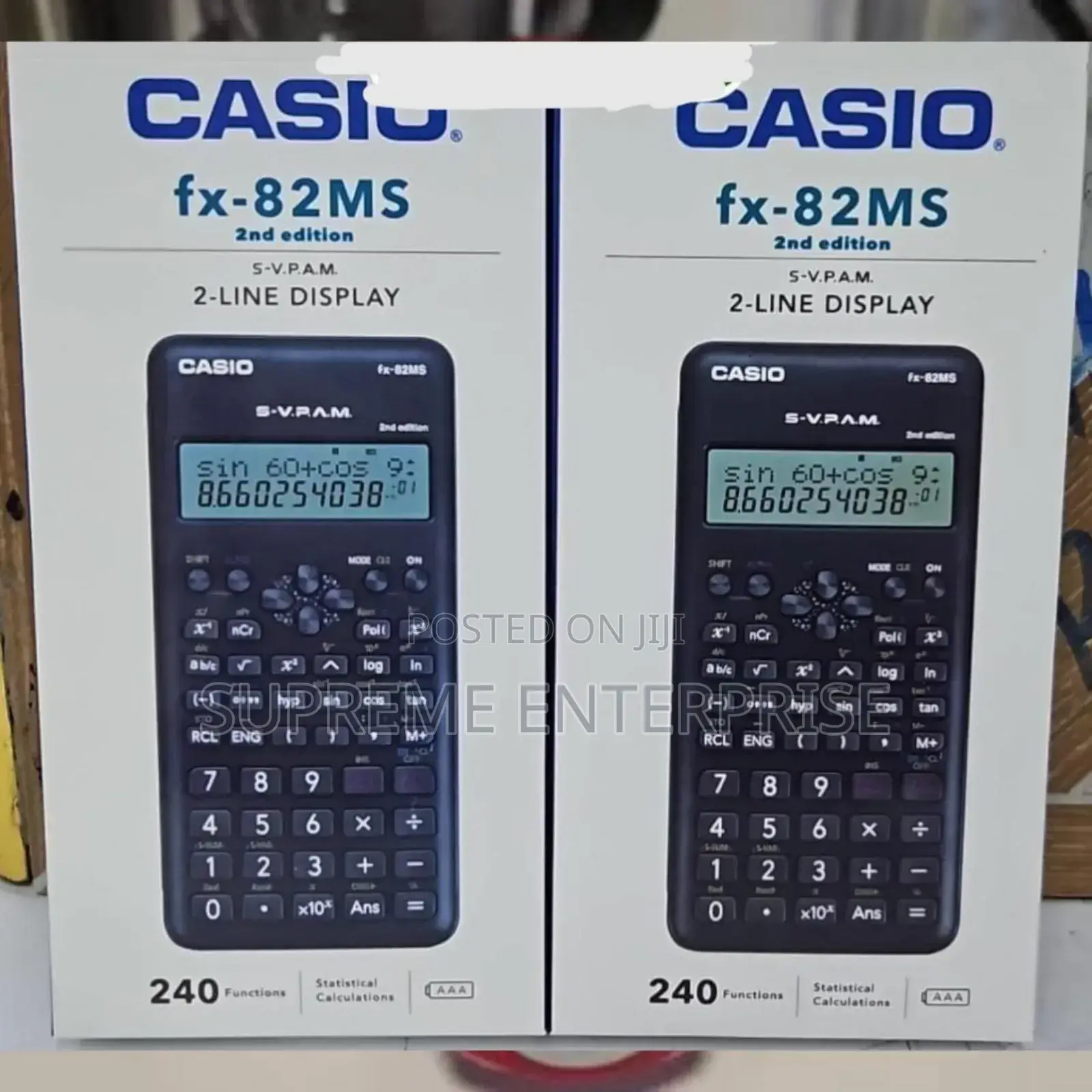 Casio Fx 82ms Calculator