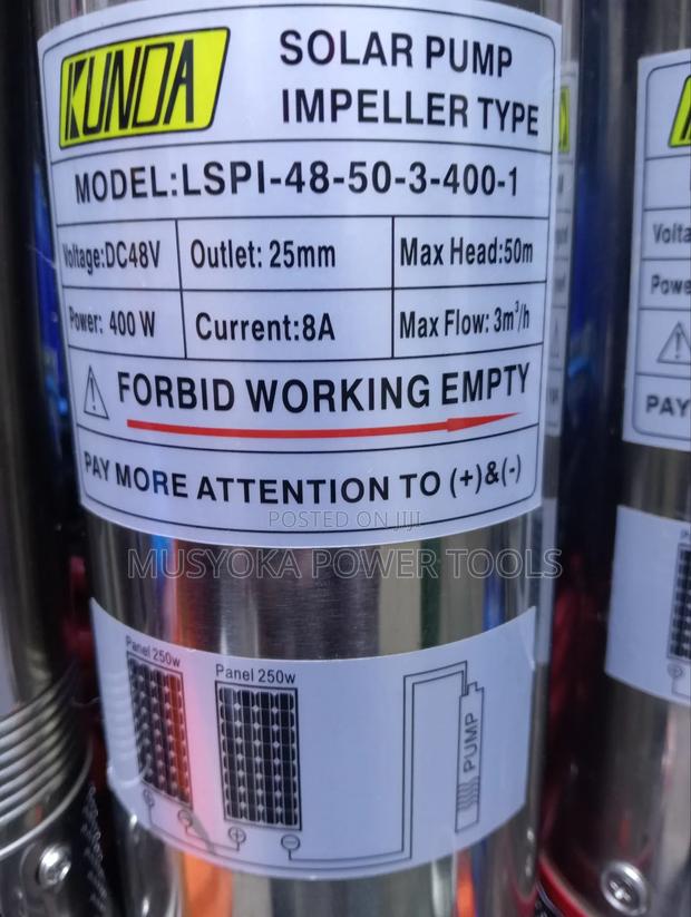 Dc 48v 400watts Solar Water Pump - main view