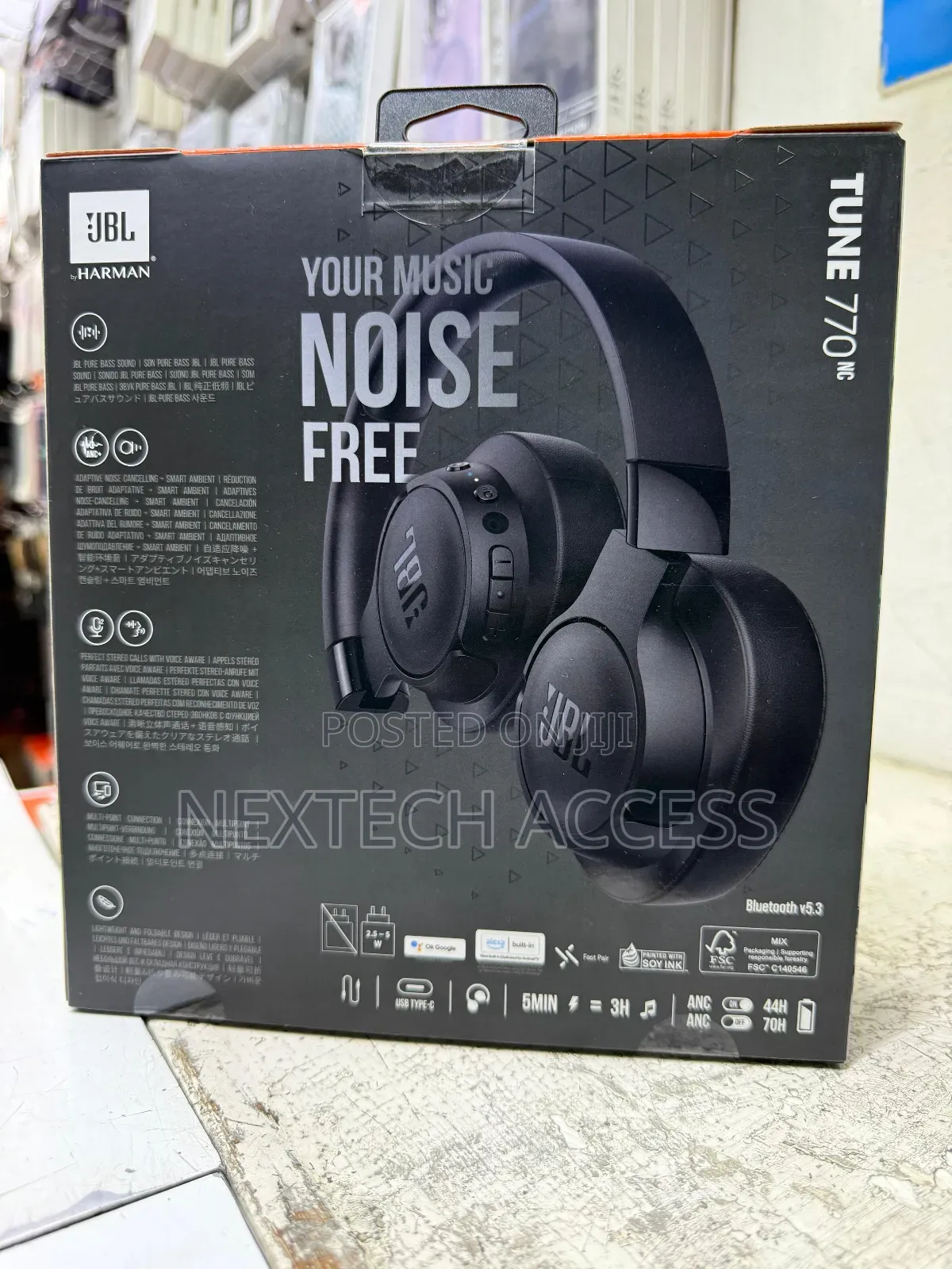 JBL Tune 770nc Headphones