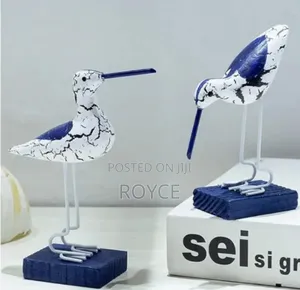 3pcs Wooden Seagull Figurine Decor