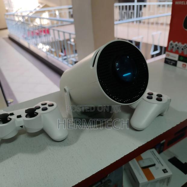White Gaming Projector New Model Quality Gaming Consoles - thumbnail 3