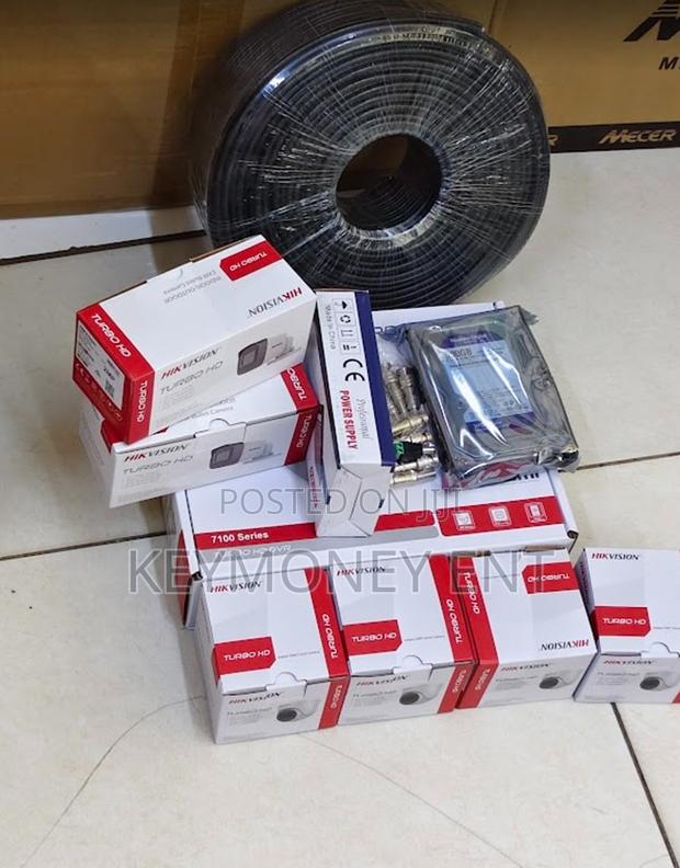 Hikvision 6 Turbo Hd 1080p Full Hd 2mp Complete Kit CCTV Cameras