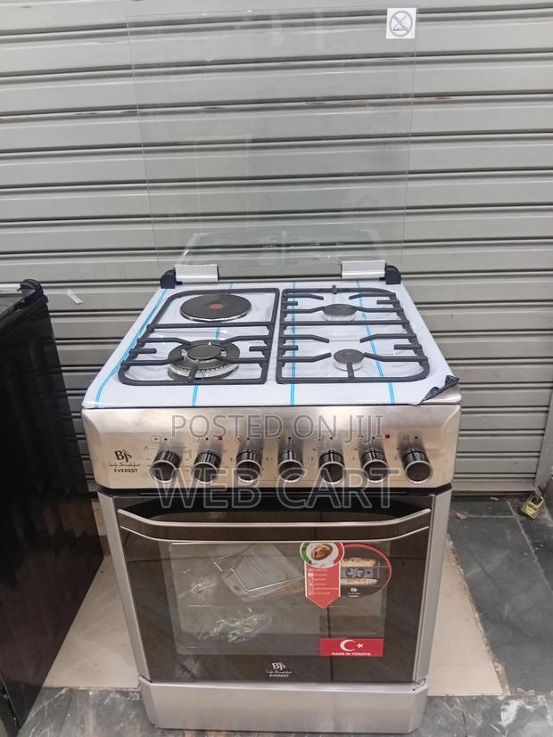 Everest Bj’S 60×60 Gas Electric Cooker 3+1