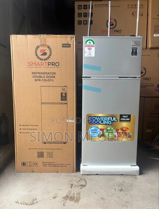 95 Litres Smart Pro SFR 125-Dt-I Double Door Refrigerator