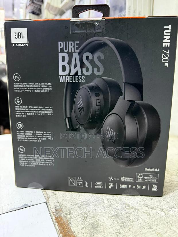 JBL Tune 720bt Wireless Headphones - thumbnail 2