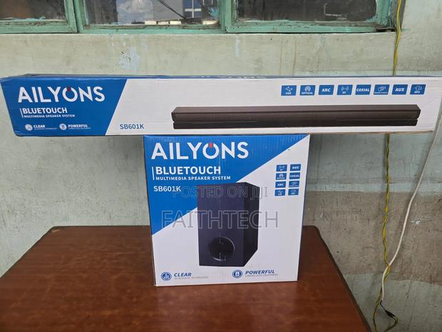 Ailyons 2.1ch Sb601k Soundbar Multimedia Speaker System - thumbnail 5