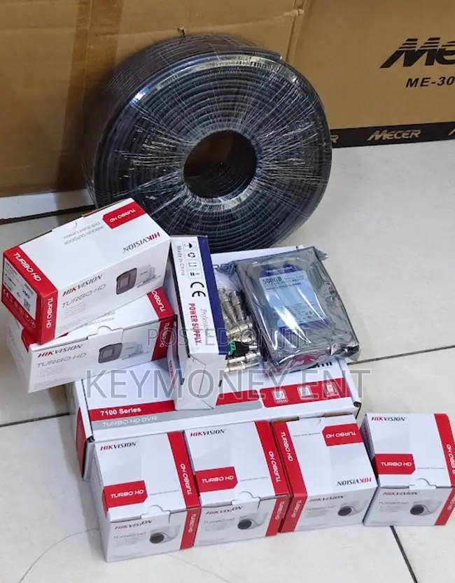 Hikvision 5 1080p Full Hd 2mp Night Vision Activated CCTV Cameras
