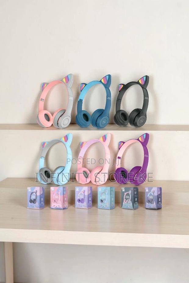 Bluetooth Cat Ear Headphones - main view