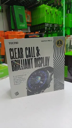 Tecno Watch Pro 2 1.43'' Amoled Screen Smart Watch