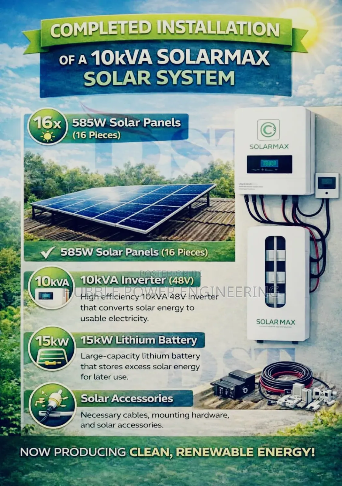Inverters Batteries Panels Solar Lights Solarmax Products