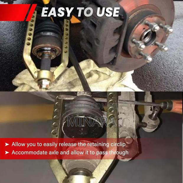 Cv Joint Puller Tool, Universal Joint Removal, CVJ Axle Separator - thumbnail 2