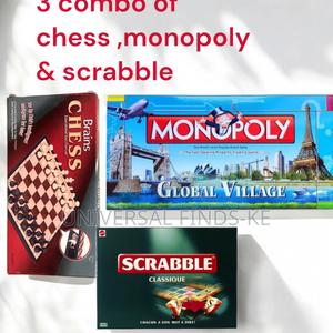 Chess Board 3 in 1 Combo if Board Games - thumbnail 2