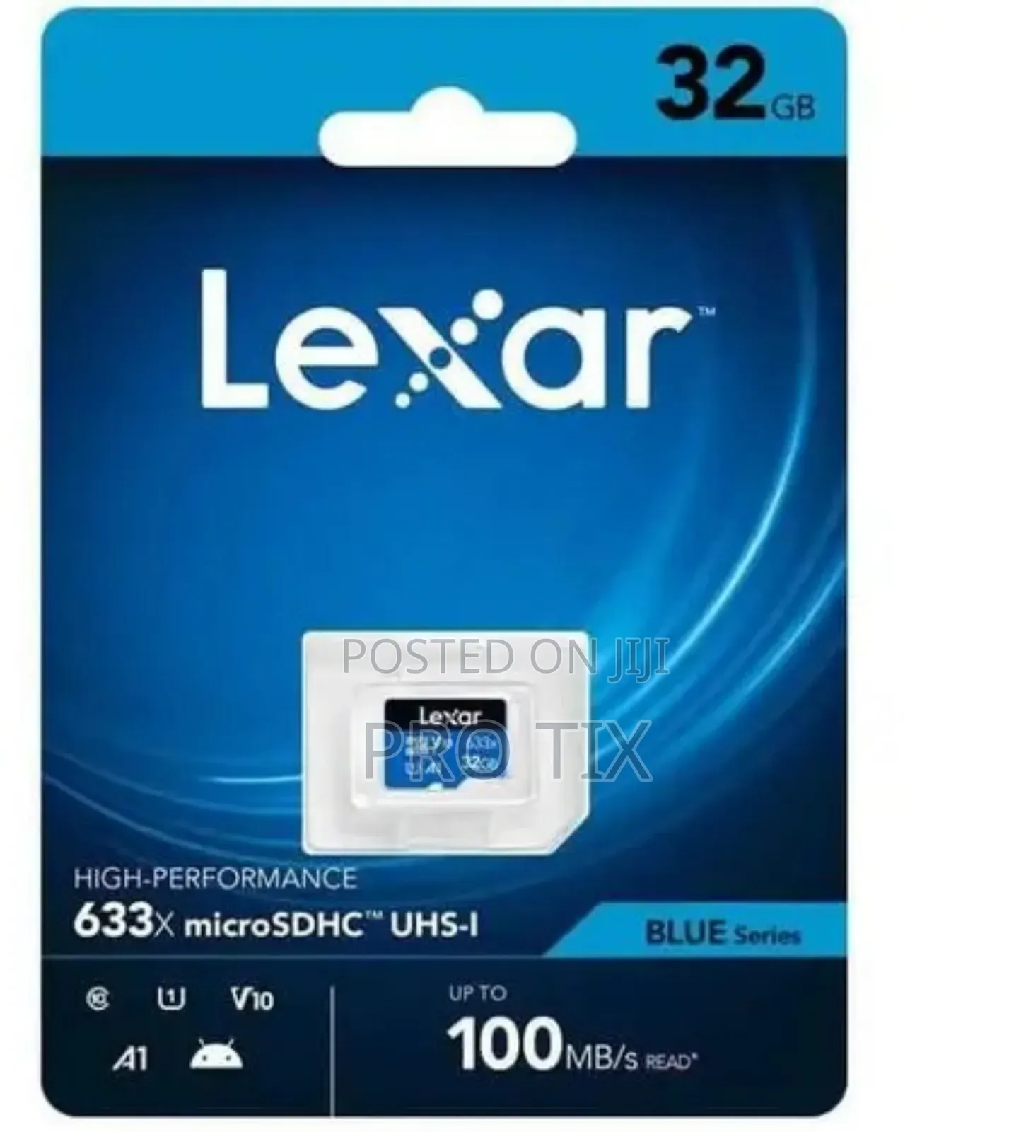 Lexar 633x Memory Card 32 Gb Microsdhc Uhs-i Class 10 Lsdmi32gbb633a