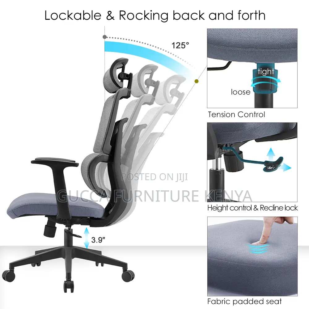 Orthopedic Executive High-back Mesh Chair
