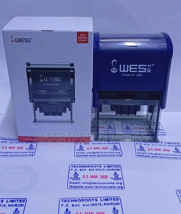 Self Inking Company Stamp - main view