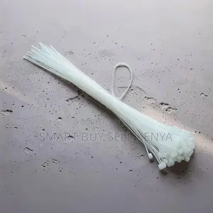 Maintenance- Free 20pcs White Nylon Self Locking Cable Ties Tie Wraps