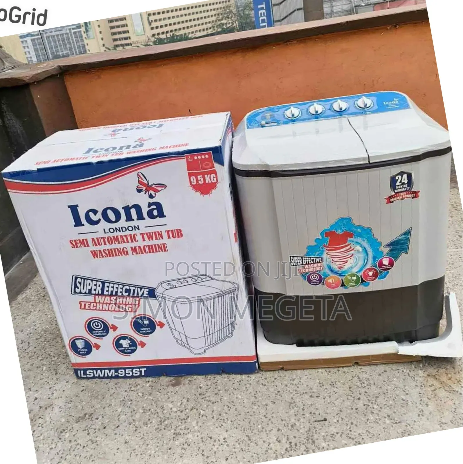New Icona 9 KGS Washing Machine Available