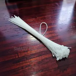 Outdoor Security 20pcs White Nylon Self Locking Cable Ties Tie Wraps