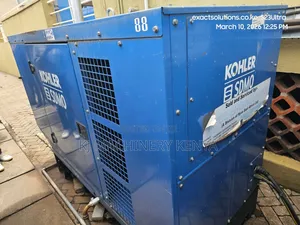 Slightly Used 88kva Sdmo Standby Generator – Only 420 Hours