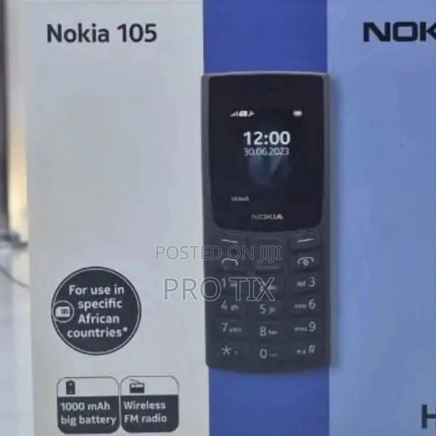 New Nokia 105 Black - thumbnail 3