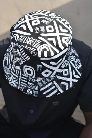Black and White African Bucket Hat - thumbnail 2