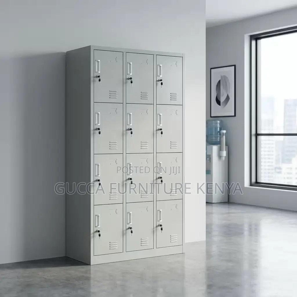 12-door's Steel Office Storage Locker Cabinet
