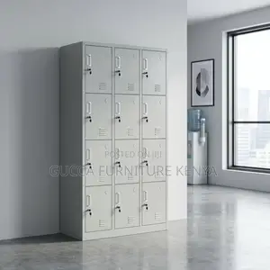12-door's Steel Office Storage Locker Cabinet