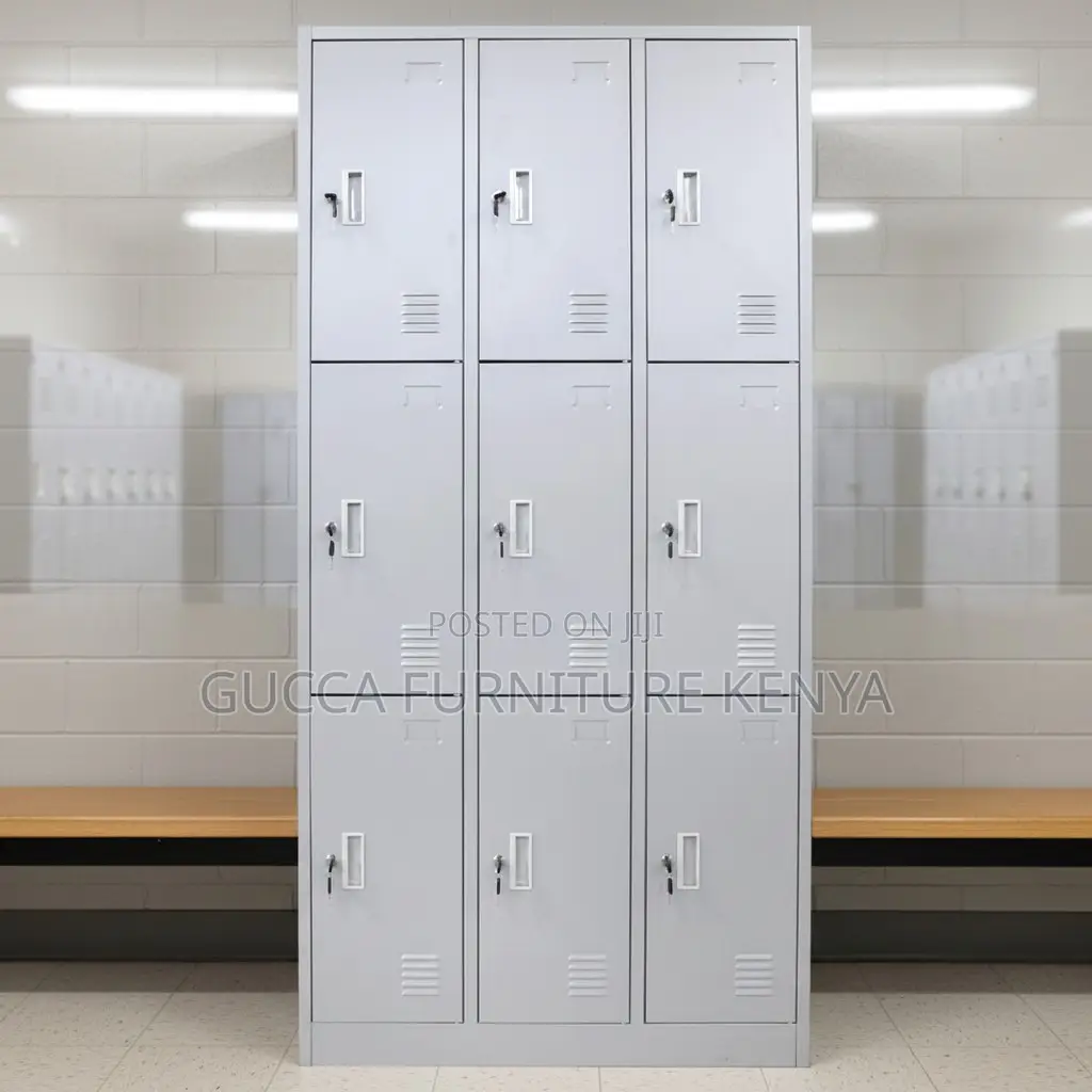12-door's Steel Office Storage Locker Cabinet