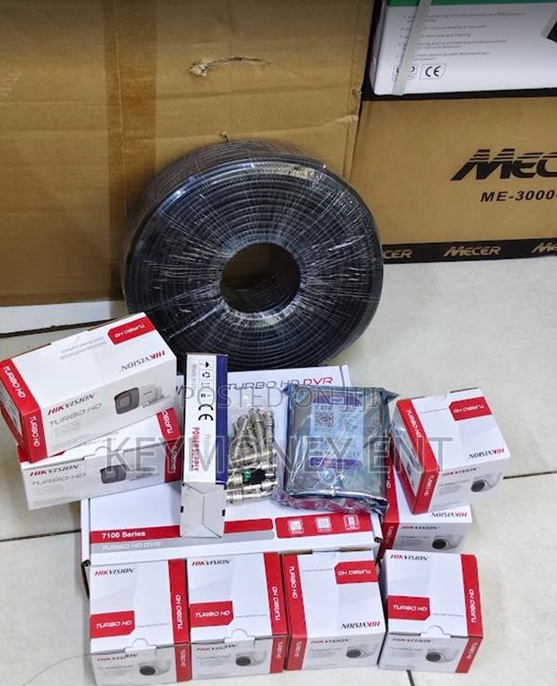 Hikvision 6 Turbo Hd 1080p 2mp CCTV Night Vision Complete