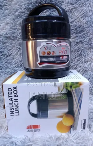 1000ml Food Flask With Hand Pan - Jf