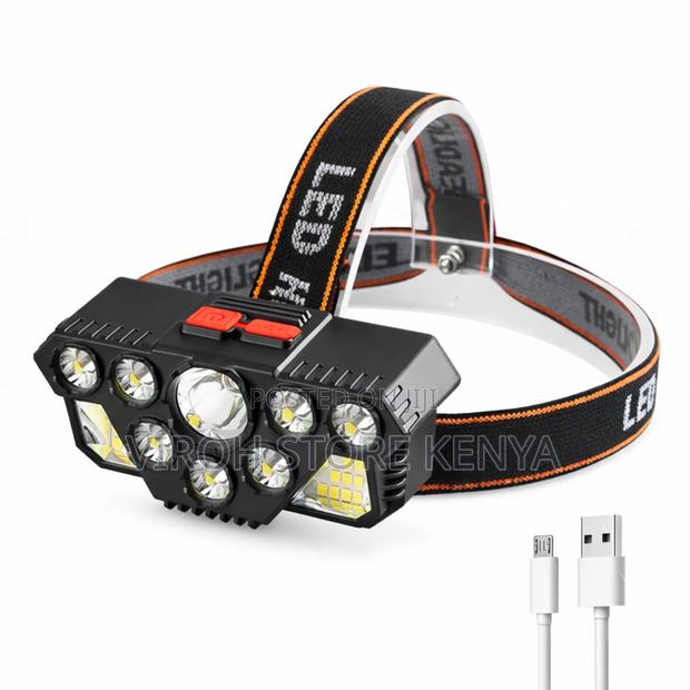 Led Rechargeable Head Torch Lamp