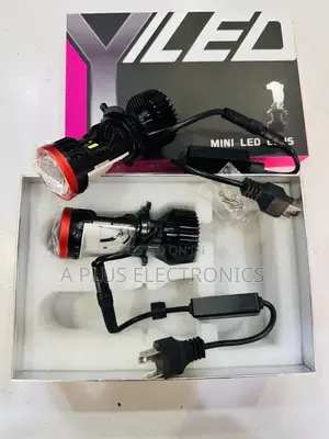 Y7 H4 Mini Projector Led Headlights – Super Bright Car Bulbs