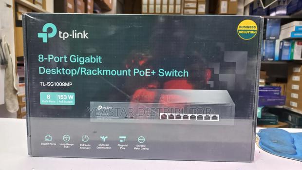 Tp-Link Tl-Sg1008mp 8 Port Poe Switch - thumbnail 2