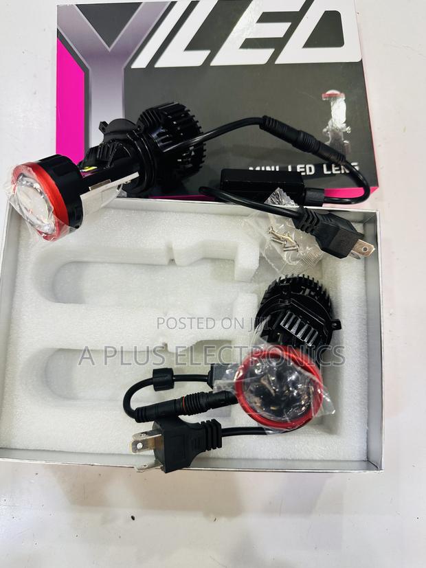 Y7 H4 Mini Projector Motorcycle/Car Led Headlights – Plug Play
