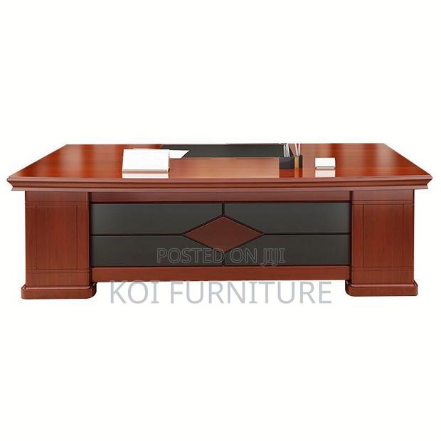 Office Desk : 1.8m Modern L-Shaped Executive Office Desk - thumbnail 6