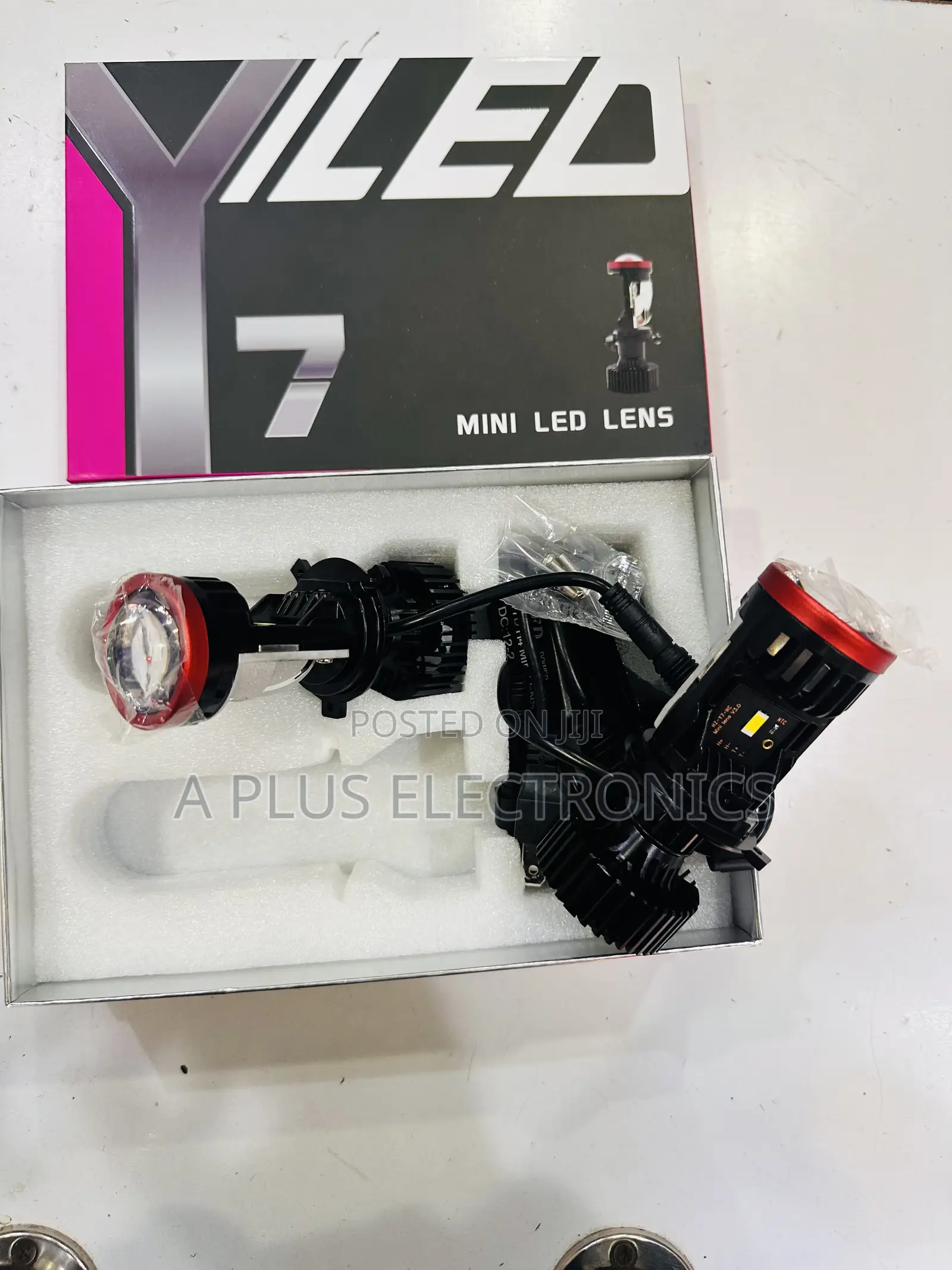 Y7 H4 Mini Projector H4 Led Headlight Bulb – Powerful Night Vision