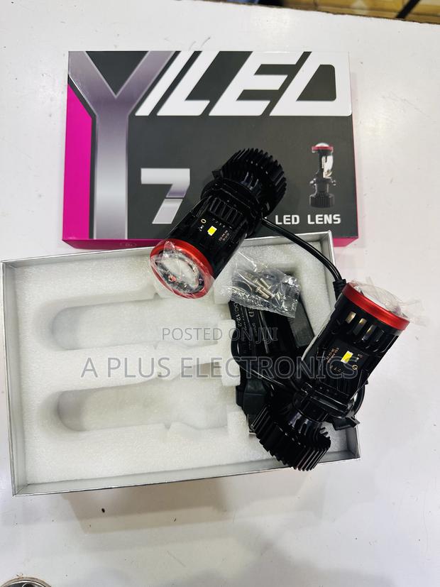 Y7 H4 Mini Projector H4 Led Headlight Bulb – Powerful Night Vision - thumbnail 2