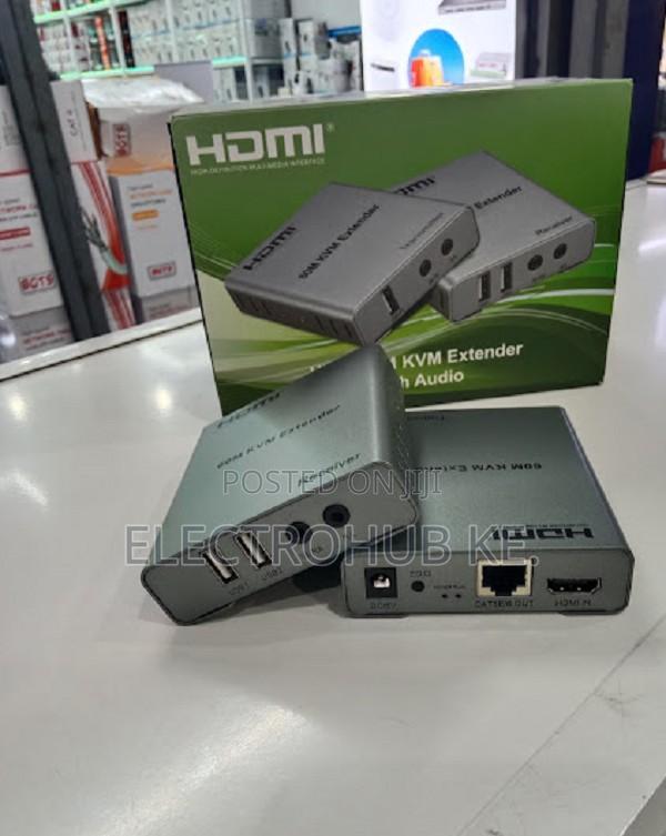 Hdmi Kvm Extender 60m With Usb Keyboard Mouse Control - main view