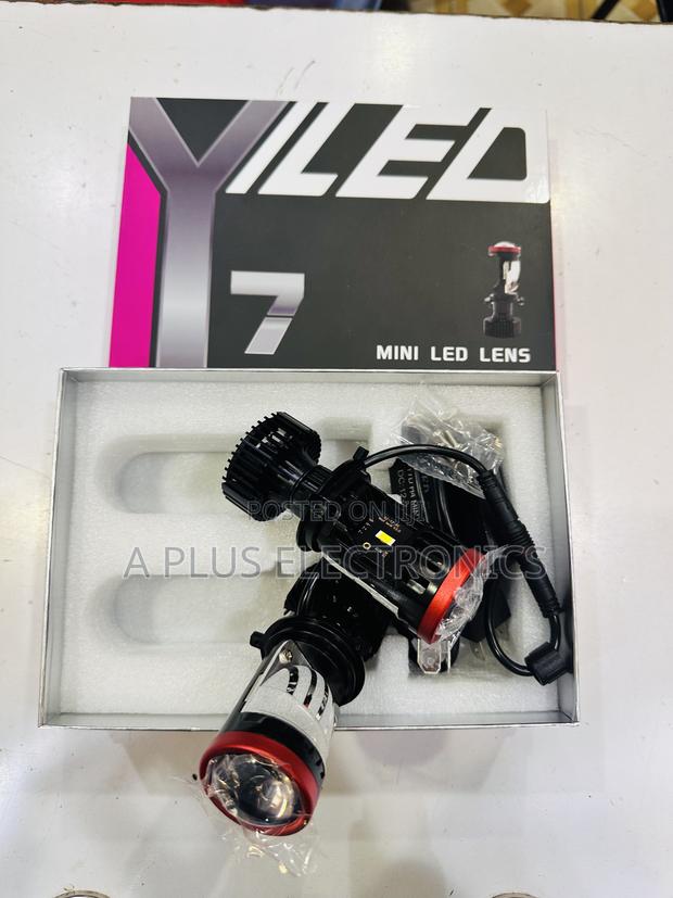 Y7 H4 Mini Projector Led Headlights – Easy Install Plug Play - main view