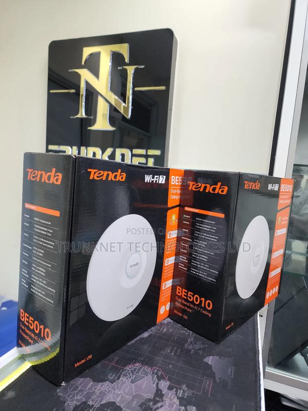 Tenda Be5010 Wi‐Fi 7 Dual‐Band Ceiling‐Mount Access Point - thumbnail 5