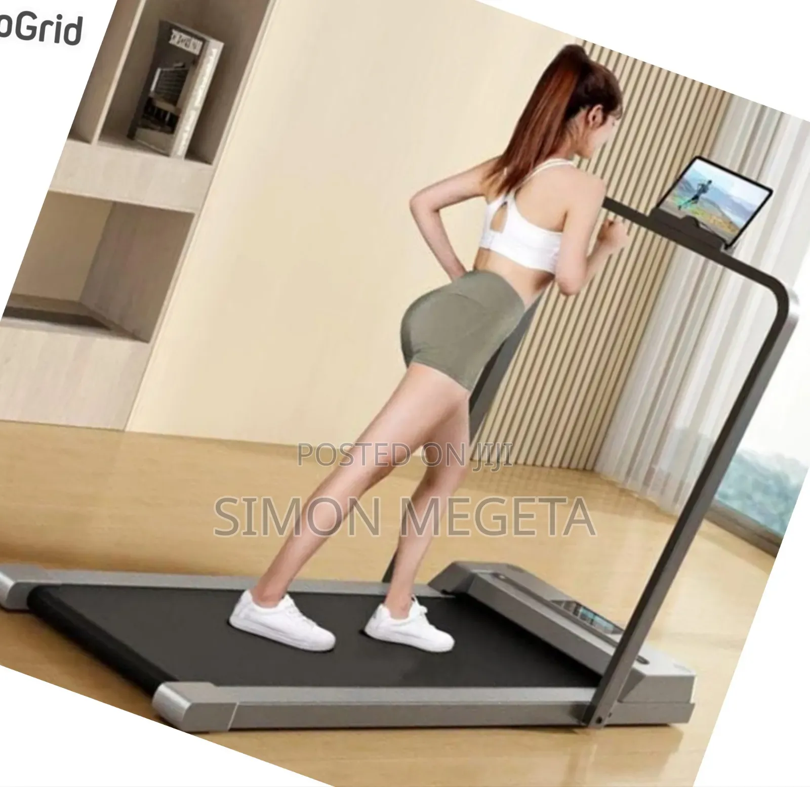 In Stock Slim Pad Treadmill Machine