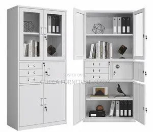 Office Metal Filing Cabinet With Safe