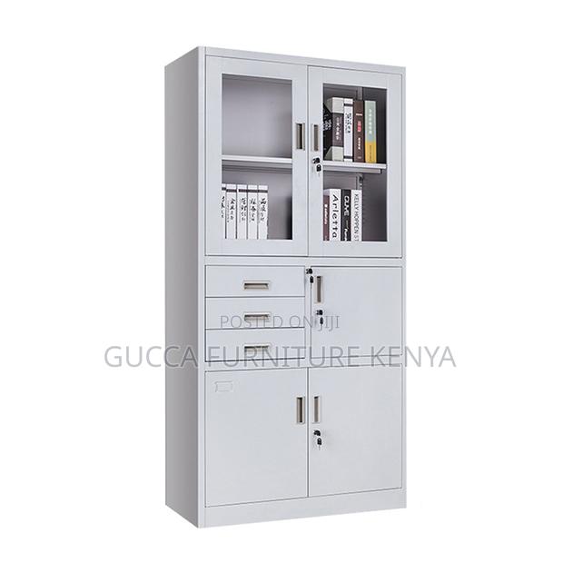 Office Metal Filing Cabinet With Safe - thumbnail 3