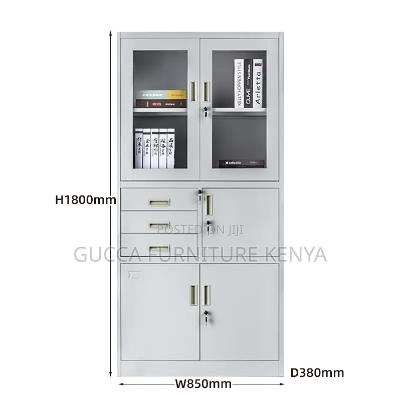 Office Metal Filing Cabinet With Safe