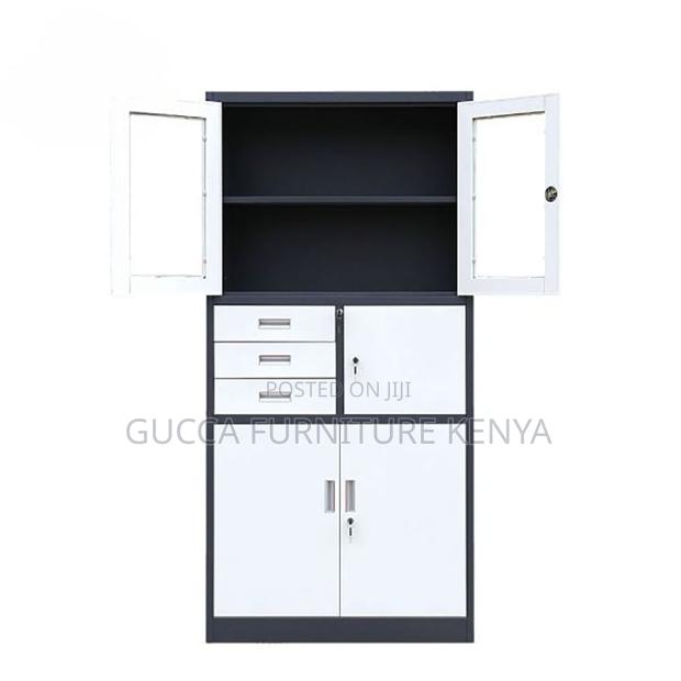 Office Metal Filing Cabinet With Safe - thumbnail 6