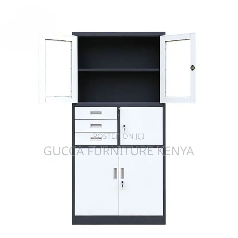 Office Metal Filing Cabinet With Safe