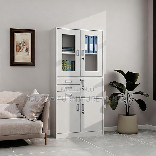 Office Metal Filing Cabinet With Safe - thumbnail 7