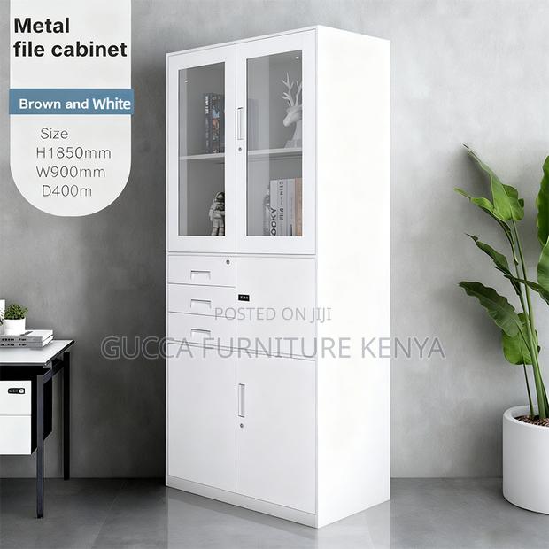 Office Metal Filing Cabinet With Safe - thumbnail 11